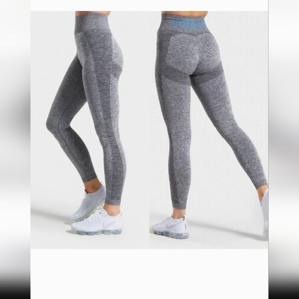 Gymshark Seamless High Rise Leggings Gray Women’s Small